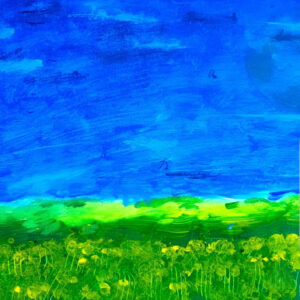 Prairie ensoleillée