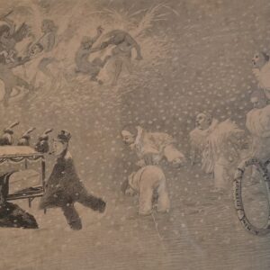 L'enterrement de Pierrot (A. Willette)